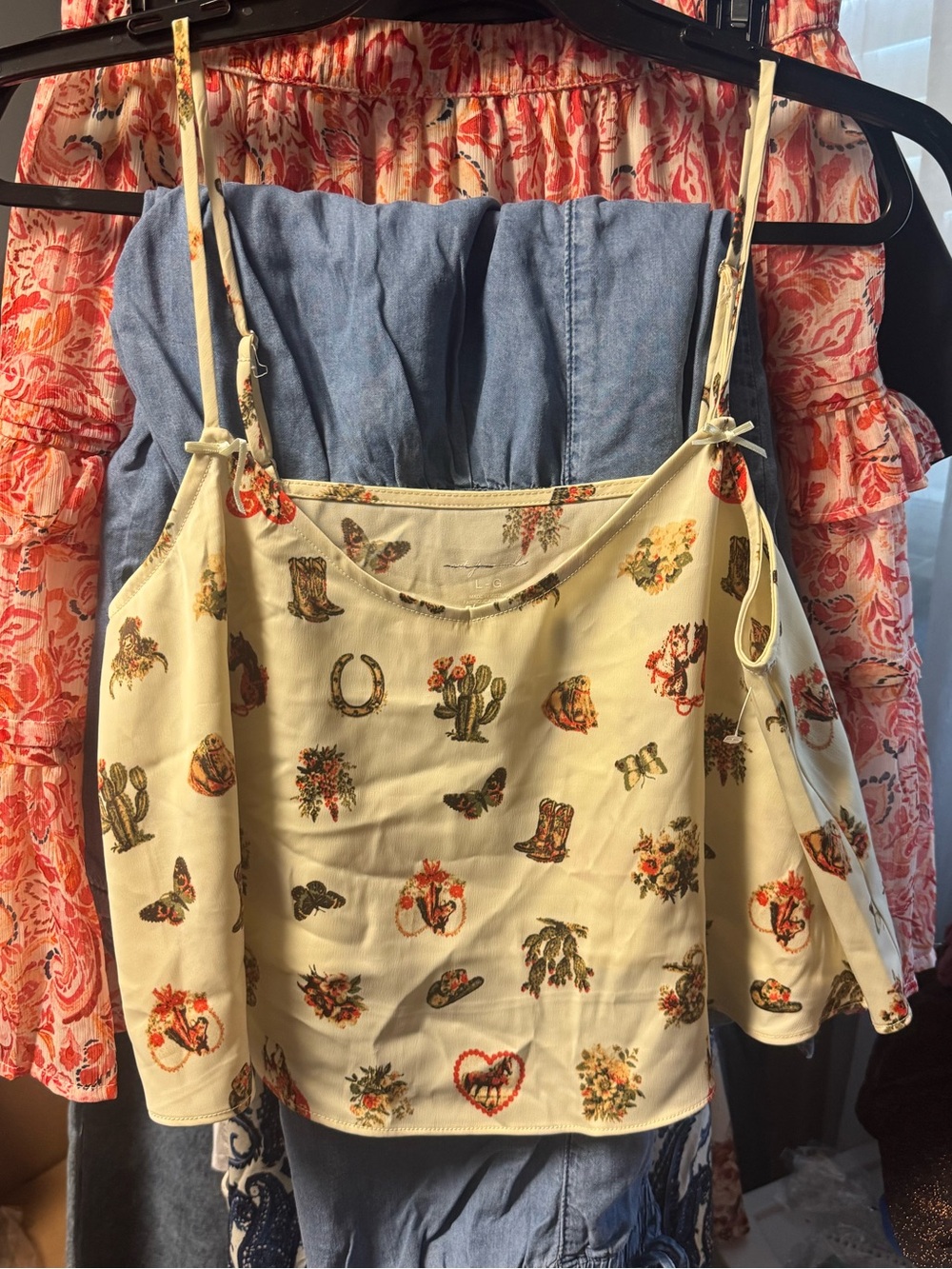 Out From UnderSatin Dream Cami in Western Stick Retail $35 NWOT - Picture 6 of 10